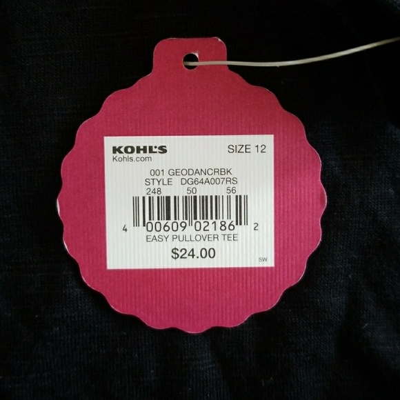 Girl's long sleeve ballerina pullover tee - Picture 4 of 4